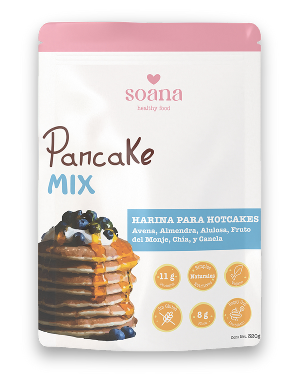 Harina para Hotcakes y Waffles Sin Gluten | Endulzada con Monk Fruit