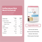 Harina para Pastel de Vainilla Sin Gluten y Sin Azúcar | 405g