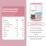Mezcla para Brownies Sin Gluten y Sin Azúcar | 400g